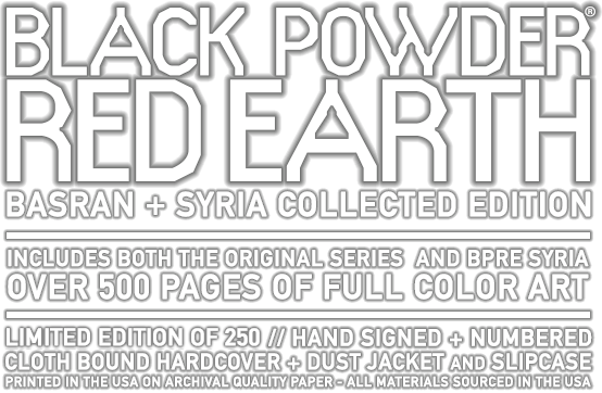 Black Powder Red Earth Collected Edition.